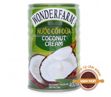 Nước cốt dừa Wonderfarm lon 400ml