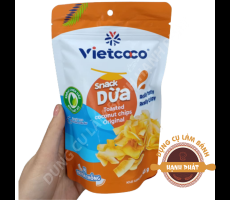 Dừa sấy giòn Vietcoco vị truyền thống 45g