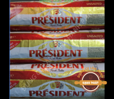 bơ president thỏi 1kg